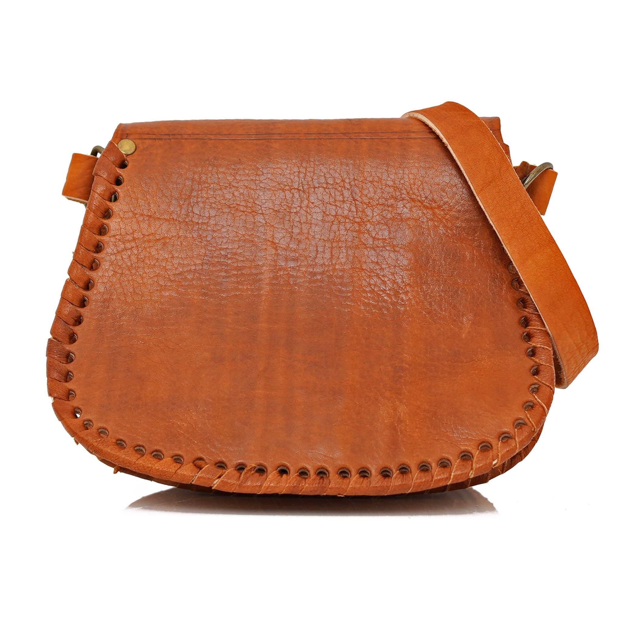 ALMADIH Umhängetasche Leder Damentasche AMIRA traditionelle Ledertasche Schultertasche.