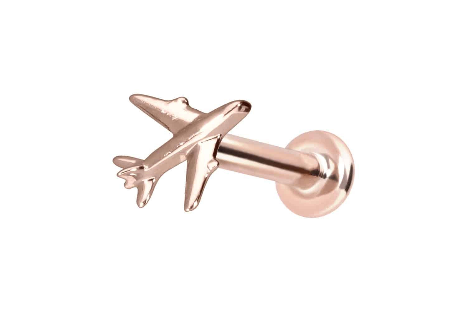 14 Karat-Roségoldfarben