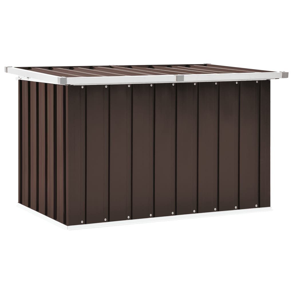 furnicato Gartenbox Garten-Aufbewahrungsbox Braun 109 x 67 x 65 cm (1 St)