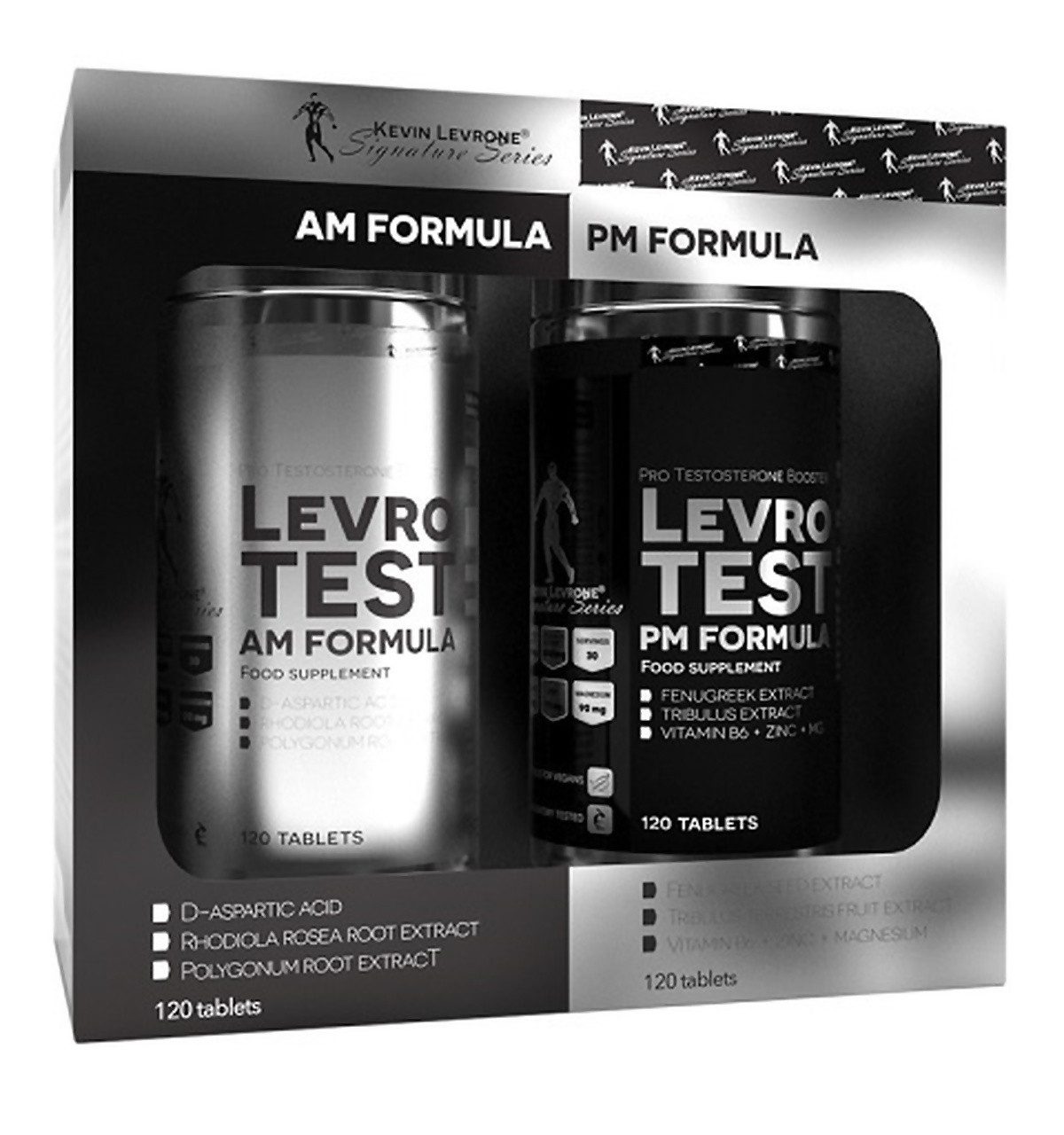 Kevin Levrone Levro Test (AM PM Formula) (240 (2x120) Tabletten) Tabletten, 360 g