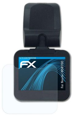 atFoliX Schutzfolie Displayschutz für Navitel MSR700, (3 Folien), Ultraklar und hartbeschichtet