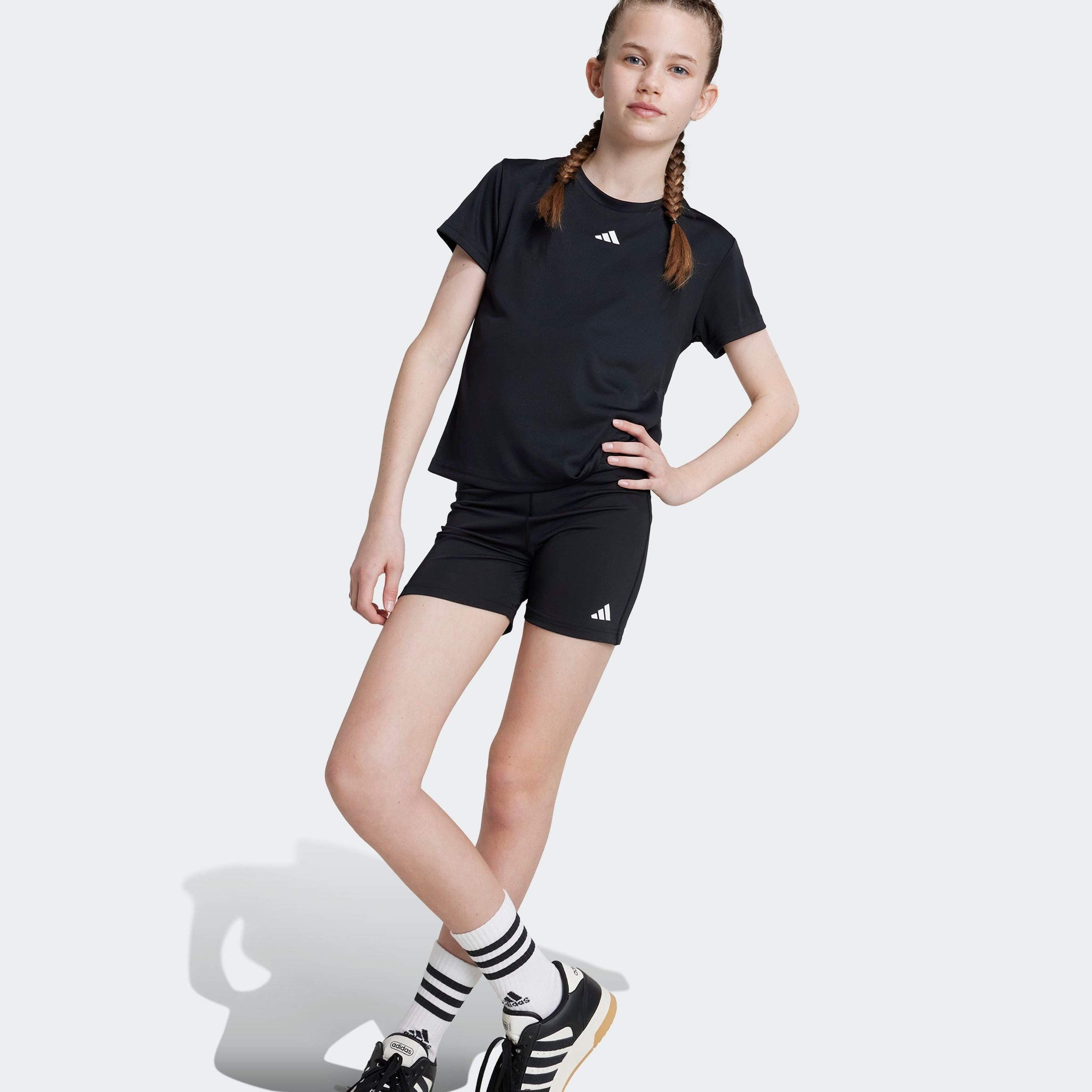 adidas Sportswear T-Shirt TRAIN ESSENTIALS REGULAR FIT LOGO TRAINING KIDS – Bild 5 von 5