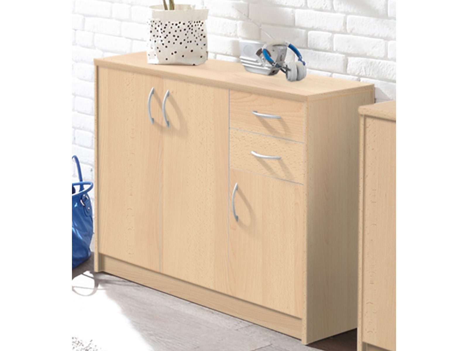 PREISBRECHER Kommode Olli, 109 x 86 x 35 cm (B/H/T)