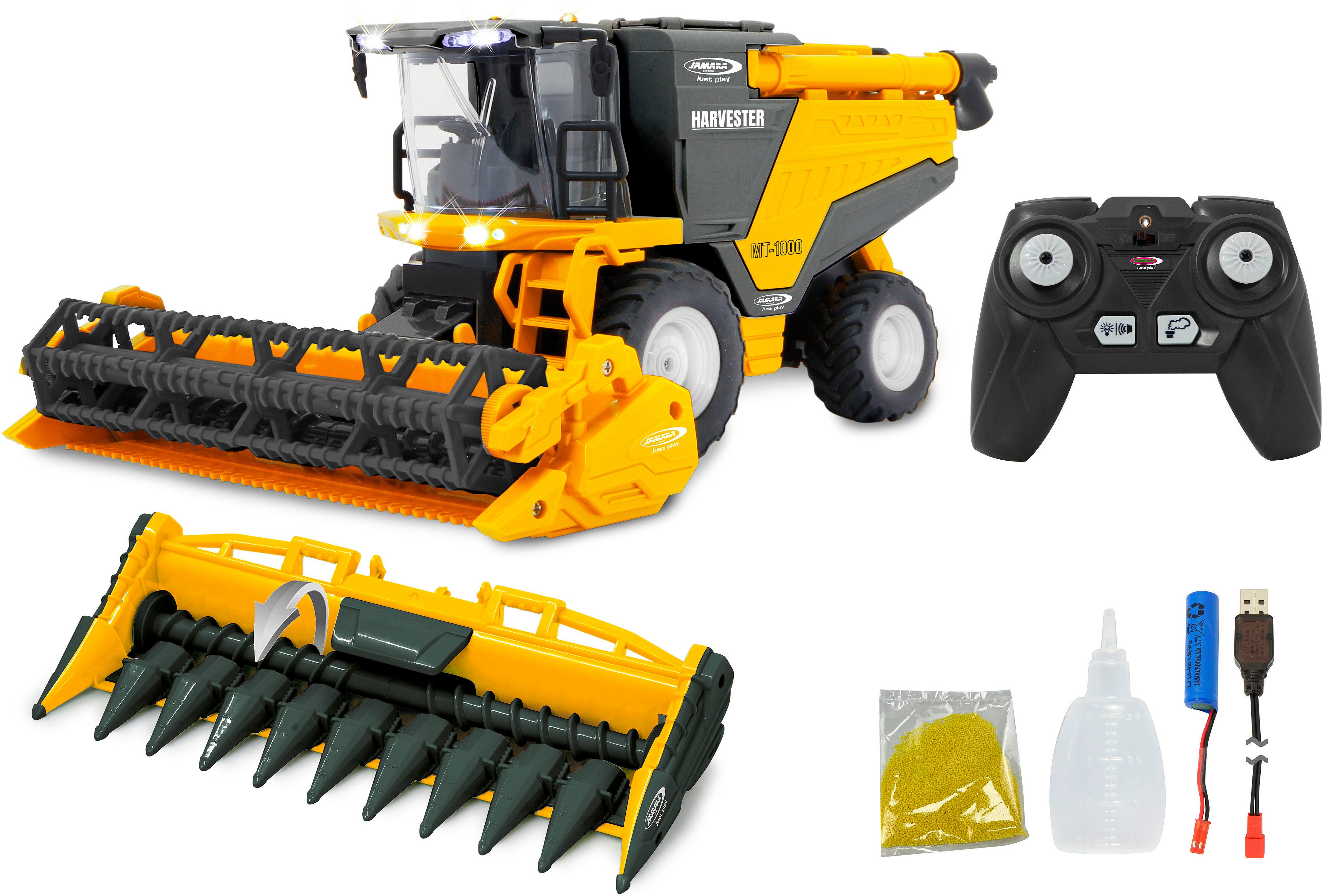 Jamara RC-Traktor Mähdrescher MT-1000 1:24S 2,4GHz, im Maßstab 1:24
