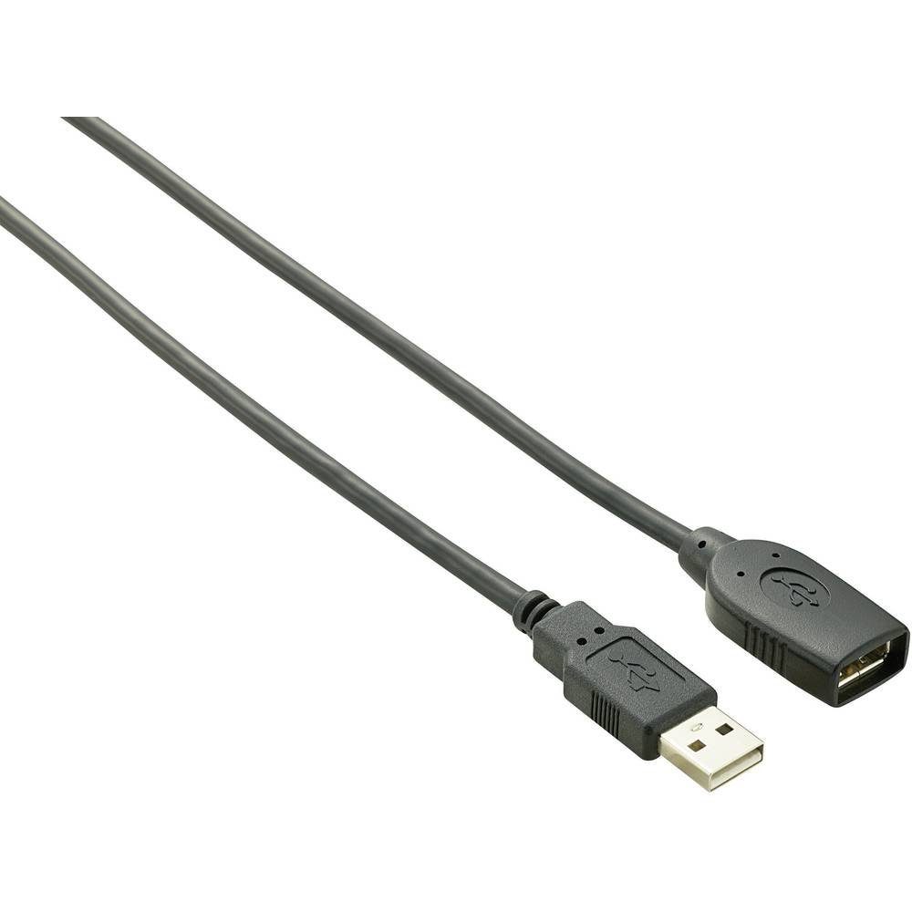 Renkforce USB 2 Ретрансляторы-Kabel passiv 10 m USB-Kabel, (10.00 cm), vergoldete Steckkontakte