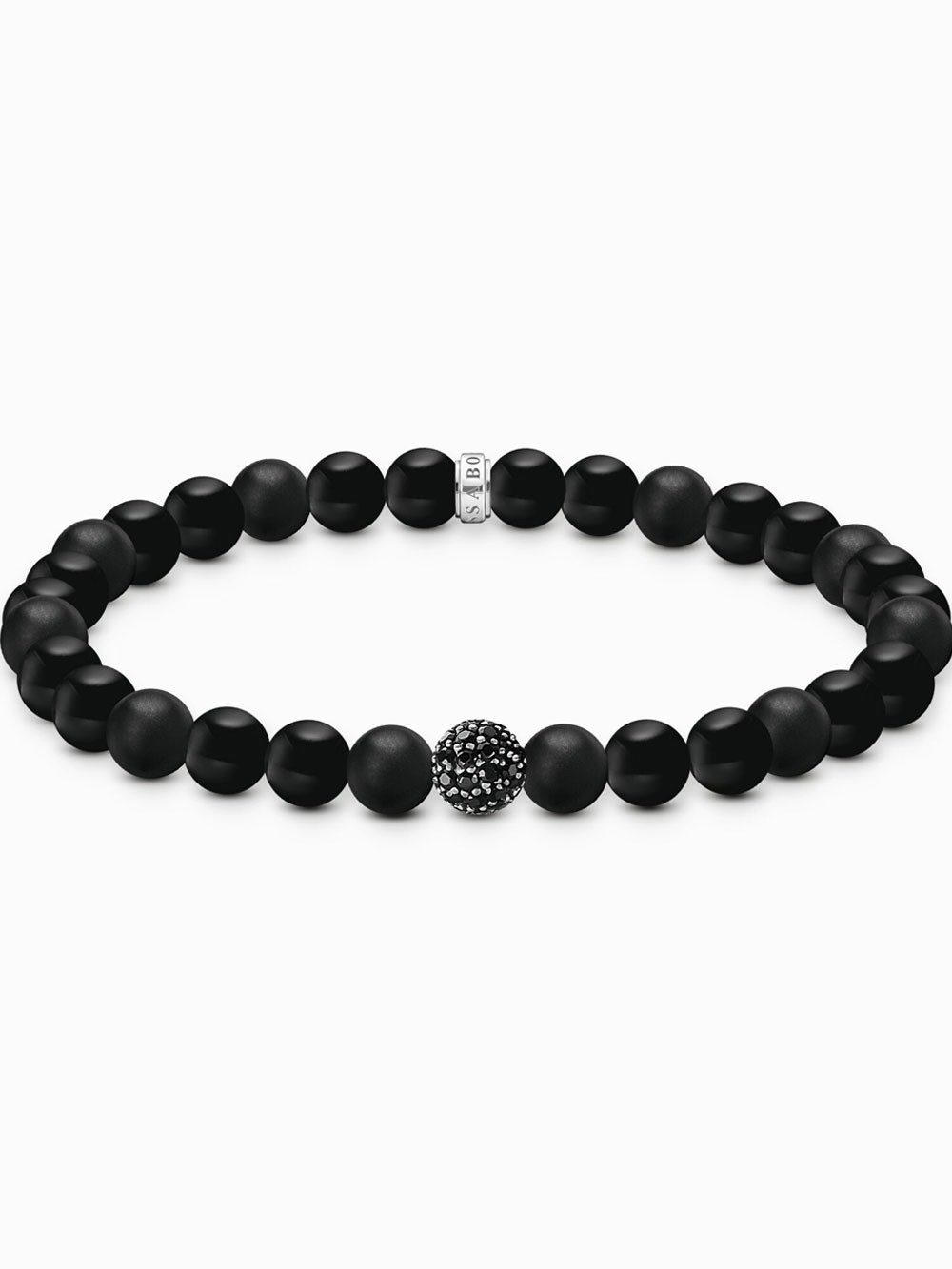 Armband Thomas Sabo A2194-705-11-L19 Unisex Armband Obsidian schwarz