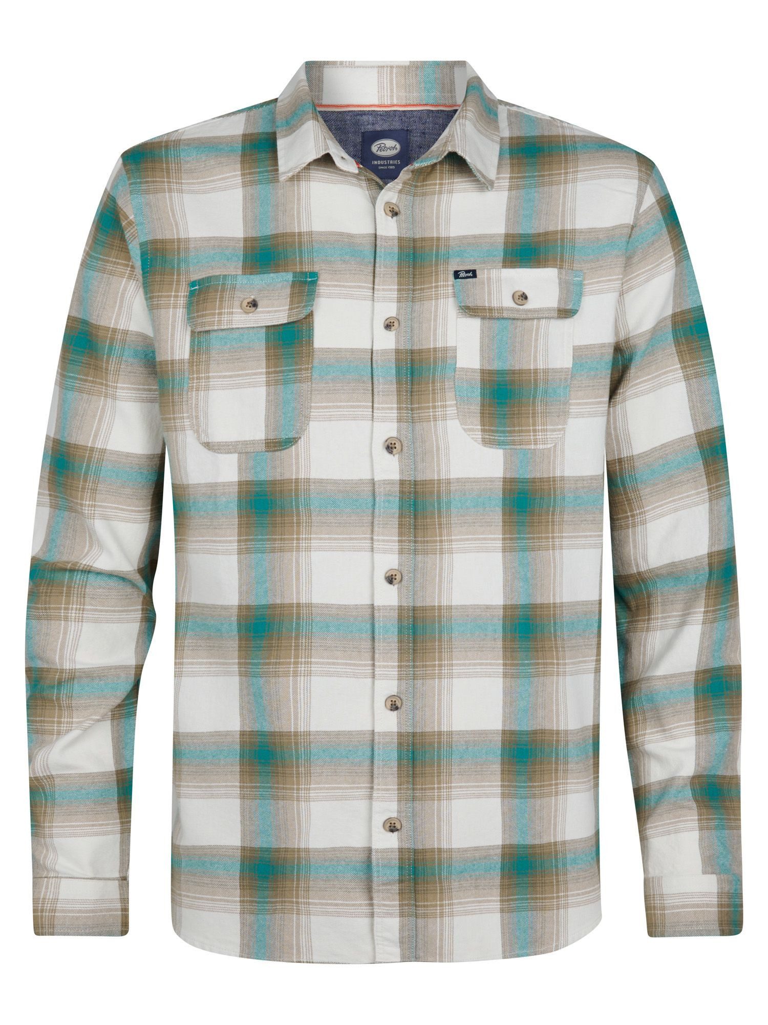 Langarmhemd Men Shirt Long Sleeve Check