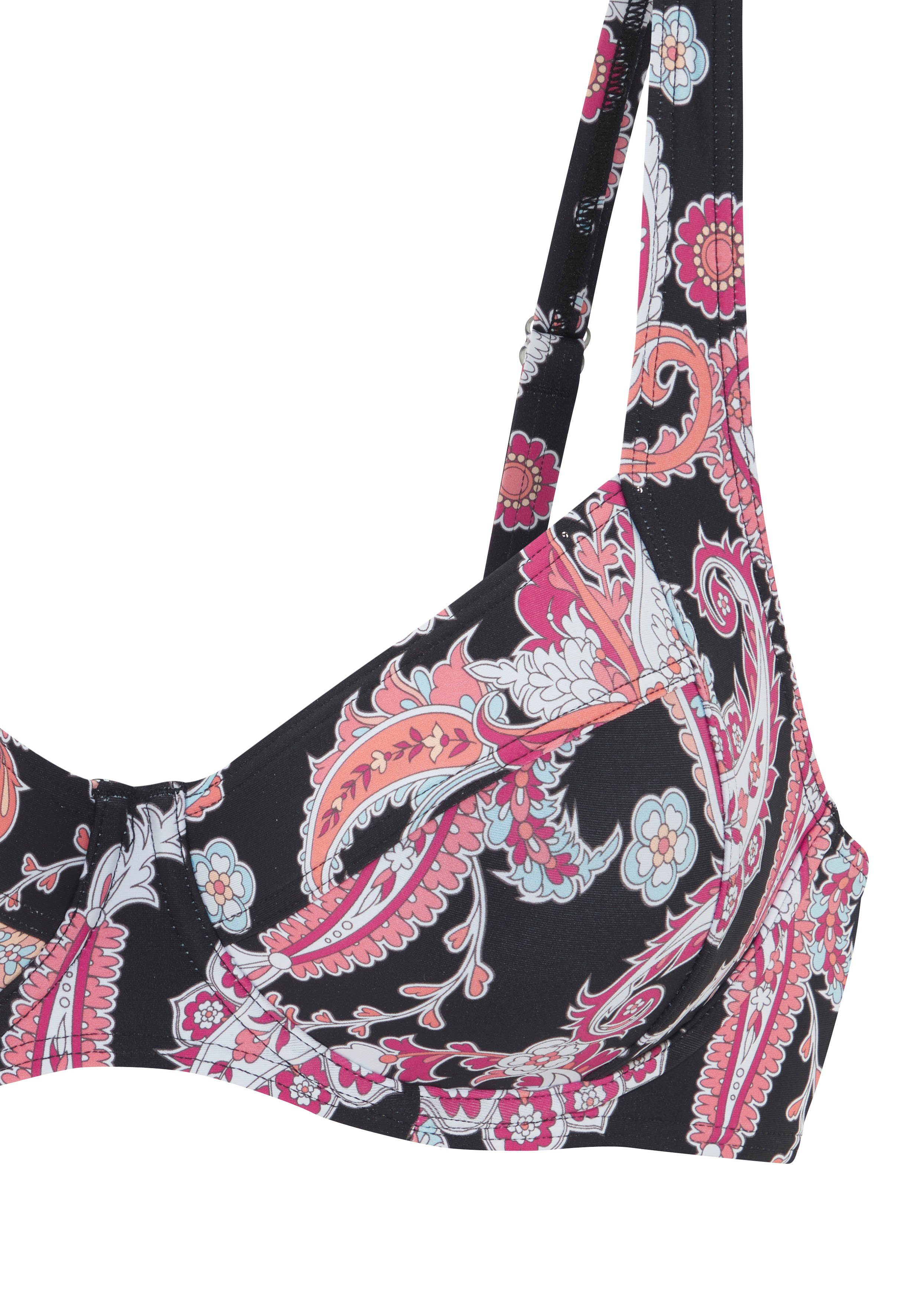 Sunseeker Bügel-Bikini-Top Palina, im Paisley Druck