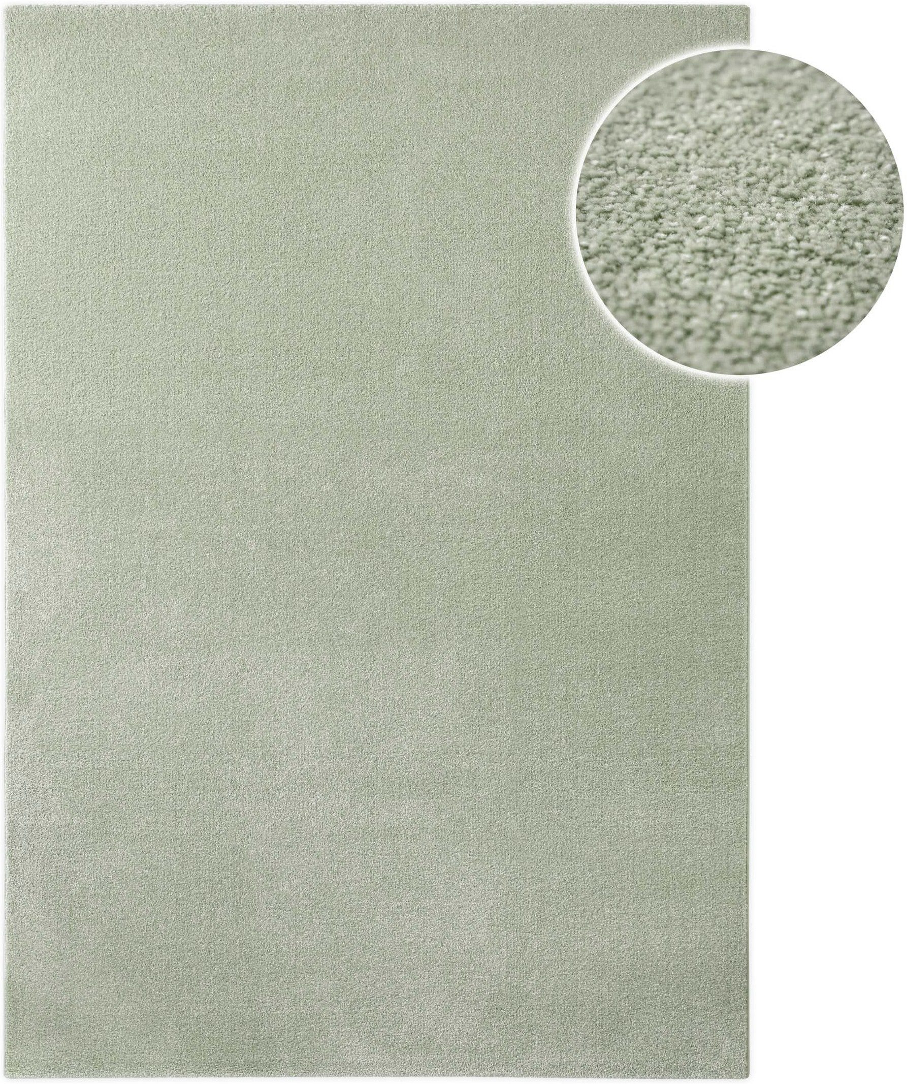 Esprit Teppich Vegas - ESPRIT Kollektion, rechteckig, Höhe: 15 mm, Kurzflor, uni, gewebt, pflegeleicht, formstabil, für Fußbodenheizung