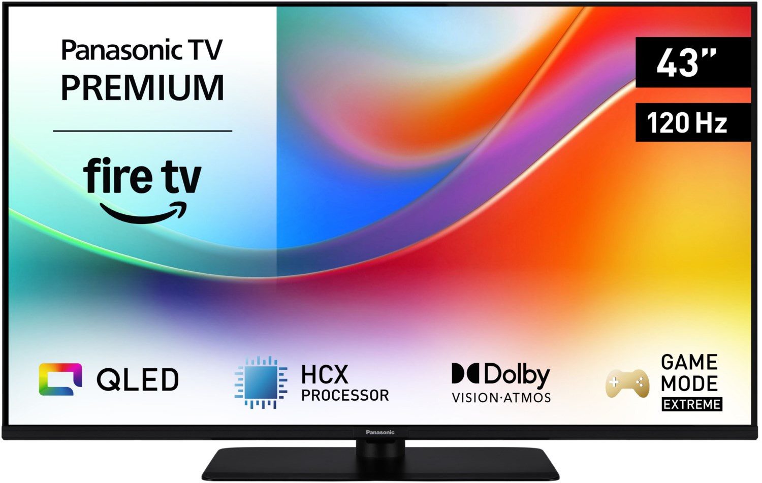 Panasonic TV-43W85BEZC QLED-Fernseher (43.0 Zoll, 4K Ultra HD QLED, Smart TV)