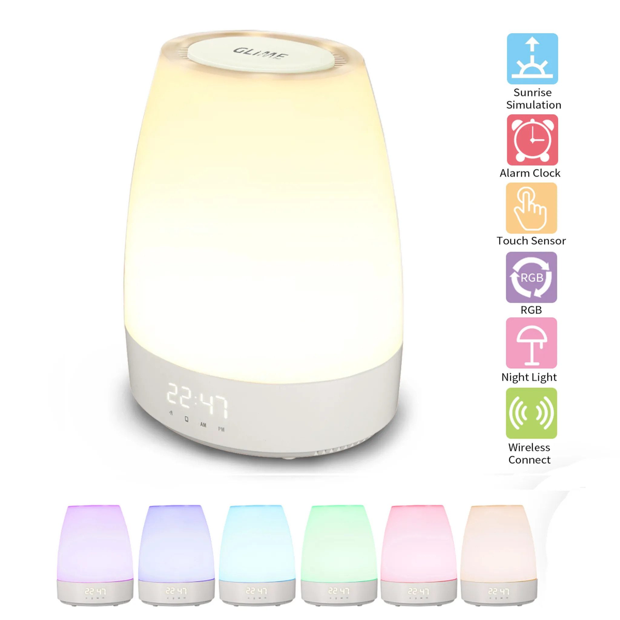 Tageslichtwecker Wake Up Light – Sonnenaufgang-Simulator Wecker