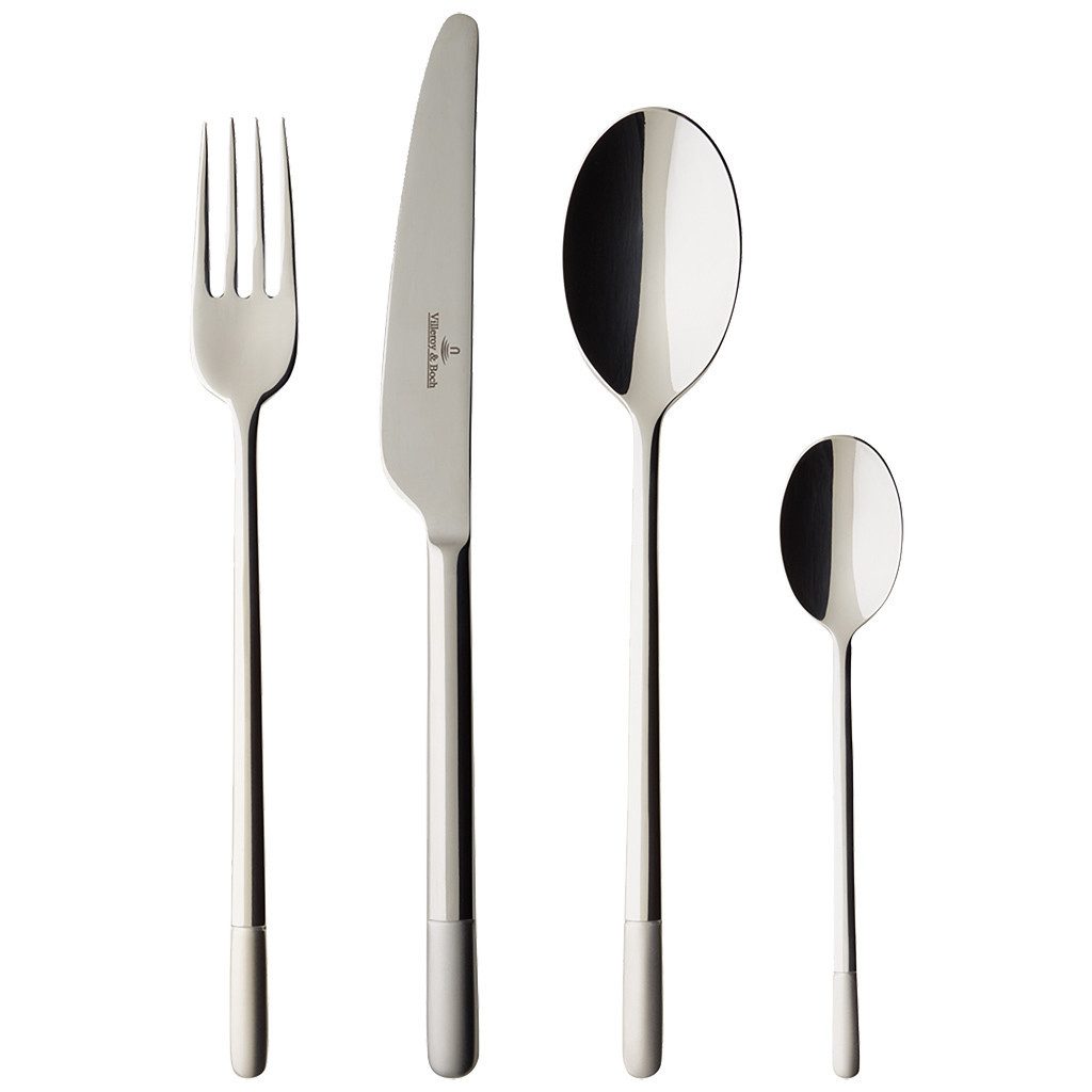 Villeroy & Boch Besteck-Set Ella Besteck24 (24-tlg), 6 Personen, Edelstahl