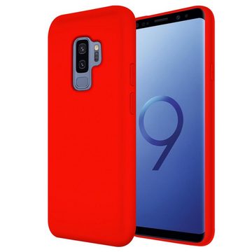 CoolGadget Handyhülle Silikon Colour Series Slim Case für Samsung Galaxy S9 Plus 6,2 Zoll, Hülle weich Handy Cover für Samsung S9+ Schutzhülle