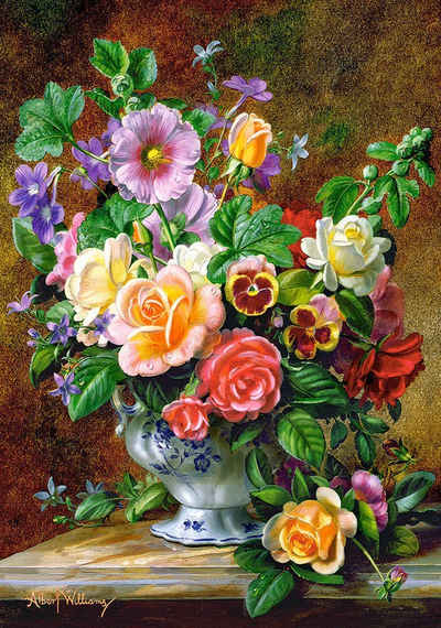 Castorland Puzzle Castorland B-52868 Flowers in a Vase, Puzzle 500 Teile, Puzzleteile