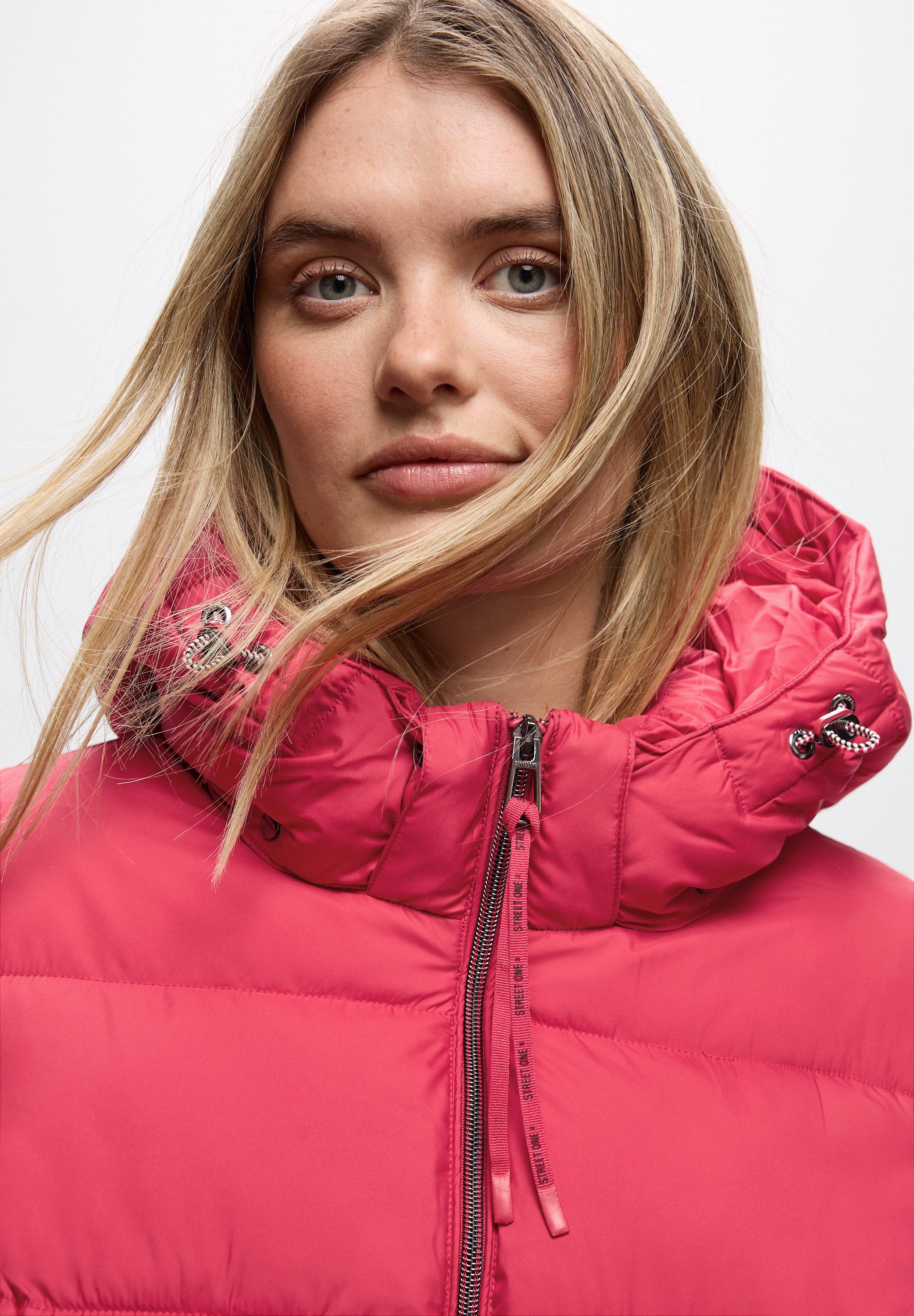 STREET ONE Steppjacke mit Kapuze