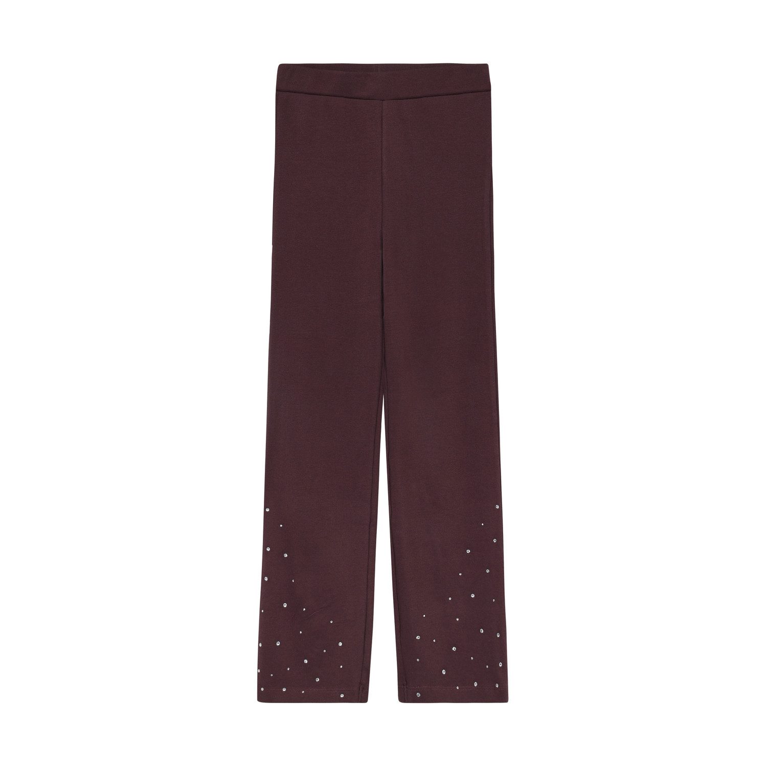 Minymo Leggings Mädchen Leggings aus Baumwolle mit Glitzerdetails