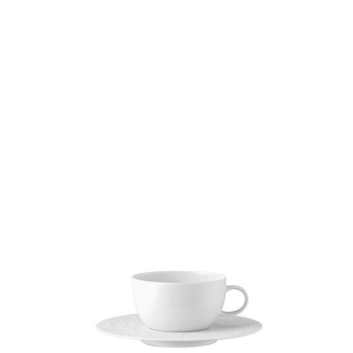 Rosenthal Tasse Zauberflöte Weiß Teetasse 2-tlg. Porzellan