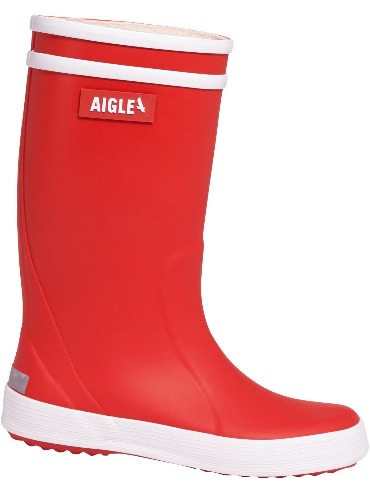 Aigle Regenstiefel Lolly-Pop 2 rot/weiß Gummistiefel günstig online kaufen