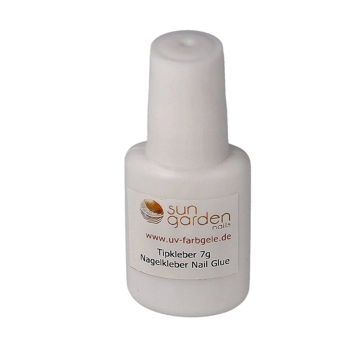 Sun Garden Nails Nageldesign Zubehör 1x 7g Tipkleber, Nagelkleber mit Pinselflasche Nagelkleber zum Auftrag