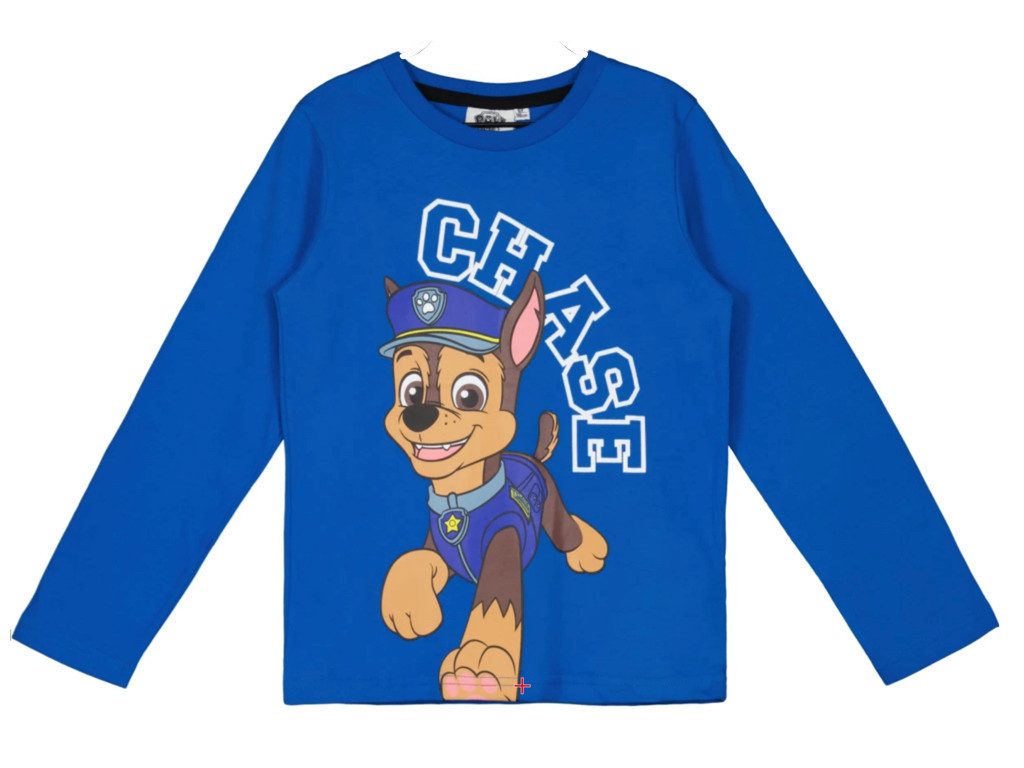 Langarmshirt Paw Patrol Chase blau