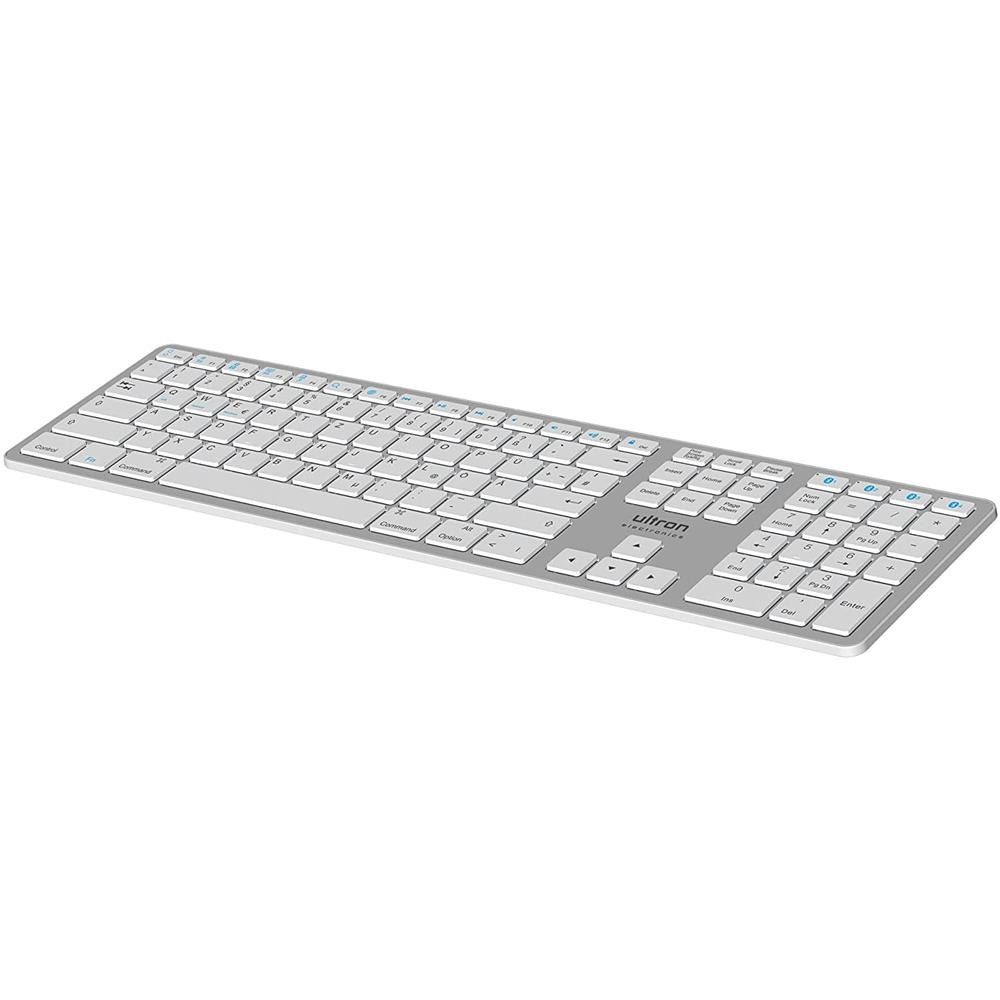 Ultron UMK-1 PC-Tastatur (Bluetooth, Tastatur, kabellos, Keyboard, wireless, Aluminium)
