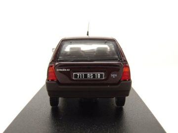 Norev Modellauto Citroen AX TEN 1992 rot Modellauto 1:43 Norev, Maßstab 1:43