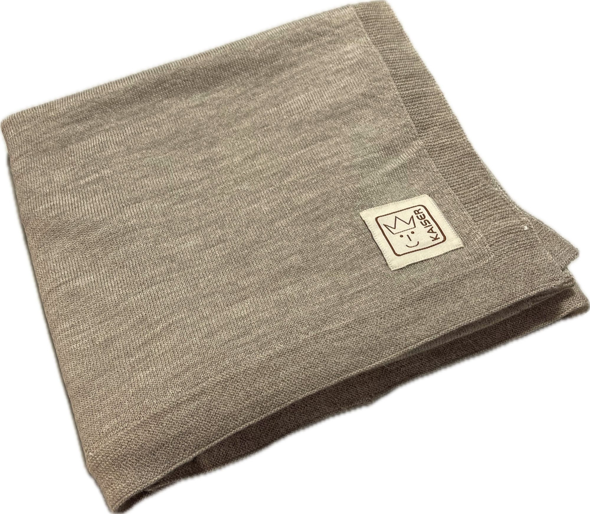 Babydecke WOOL PLAIN, 100% Merinowolle, Kaiser