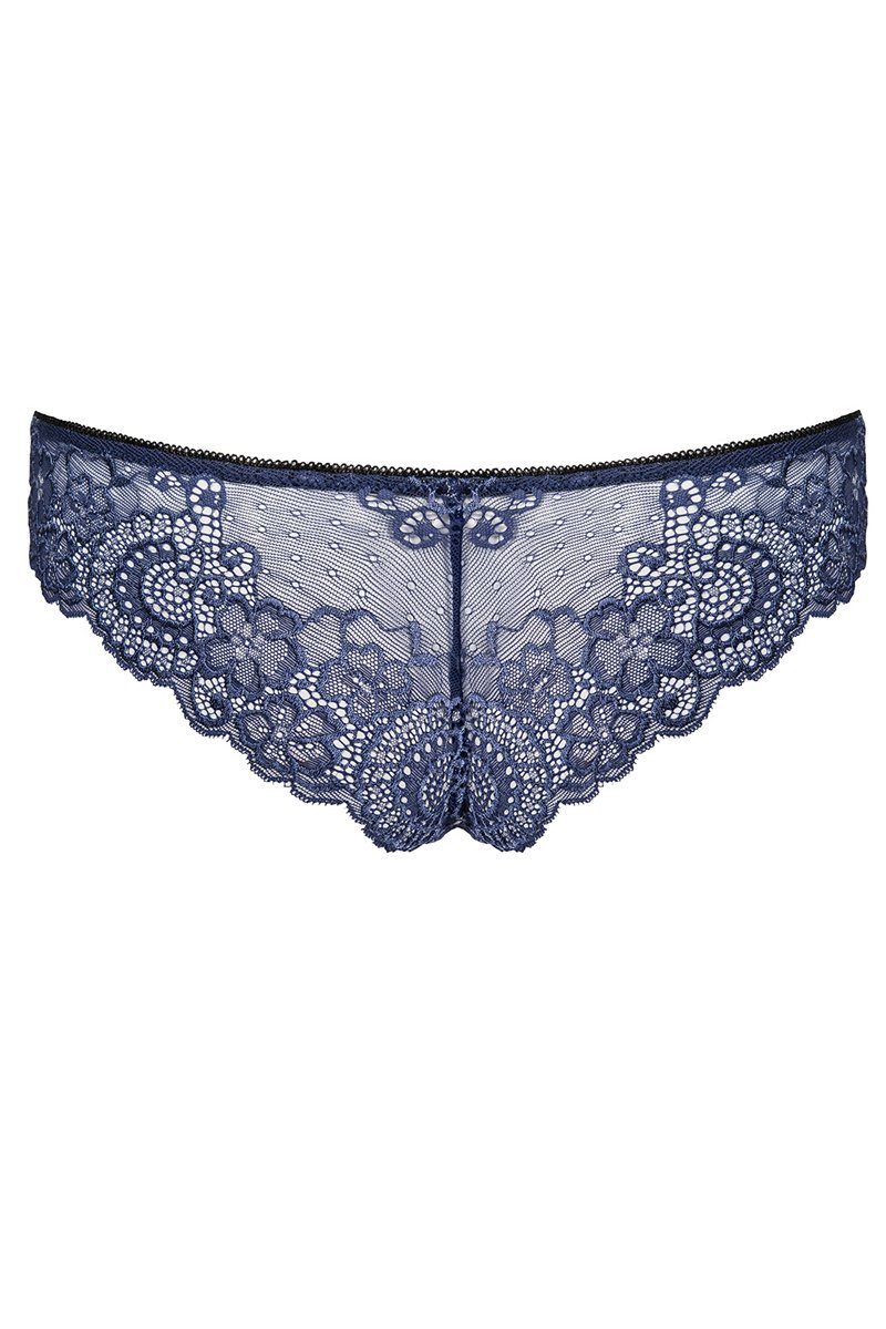 Obsessive Slip Slip Auroria blau mit Spitze Stretch Shorts (einzel, 1-St)
