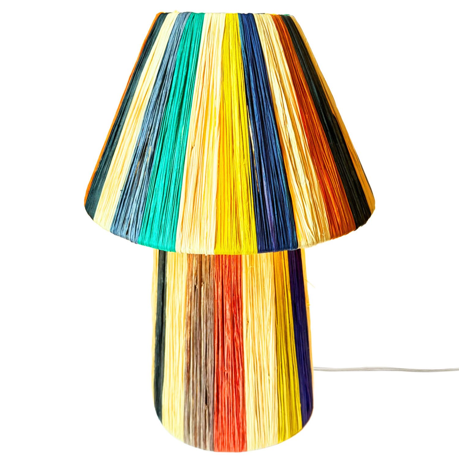 Stehlampe Boho Deko Tischlampe Nachttischlampe Morjan Bunt