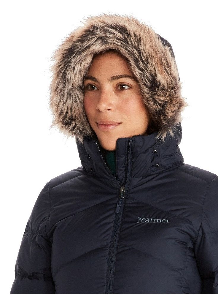 Marmot Wintermantel Montreaux Coat (Daunenfüllung, abnehmbare Kapuze, wasserabweisend)