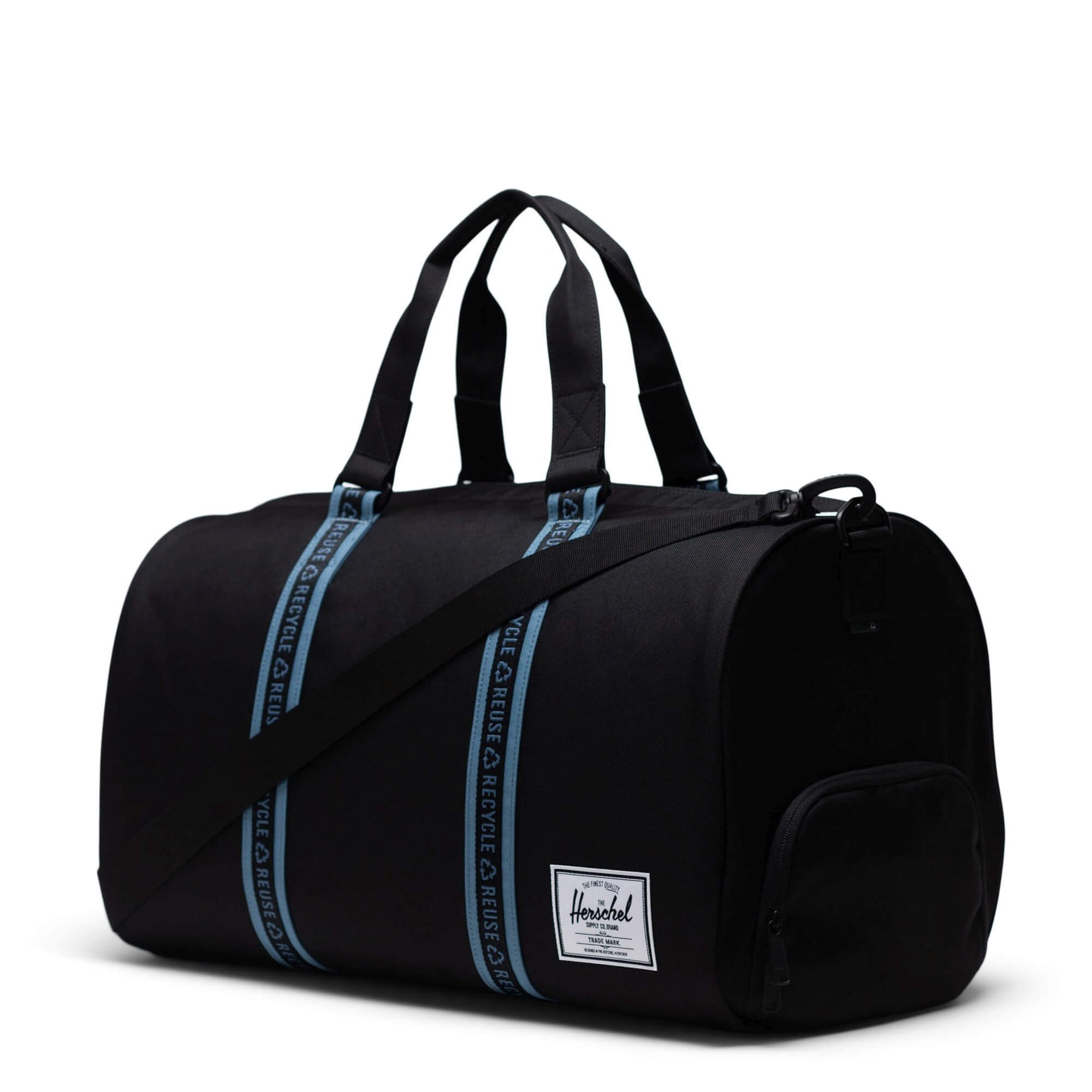 Herschel Reisetasche ECO Novel - Reisetasche 52 cm (black/copen blue)