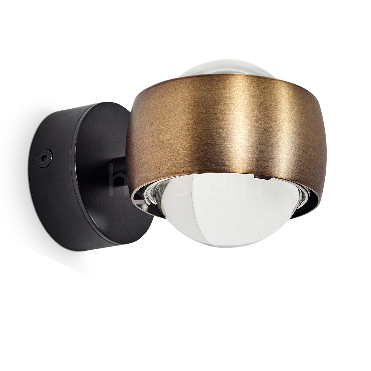hofstein Wandleuchte »Osacca« moderner Wandstrahler, Metall/Glas, günstig online kaufen