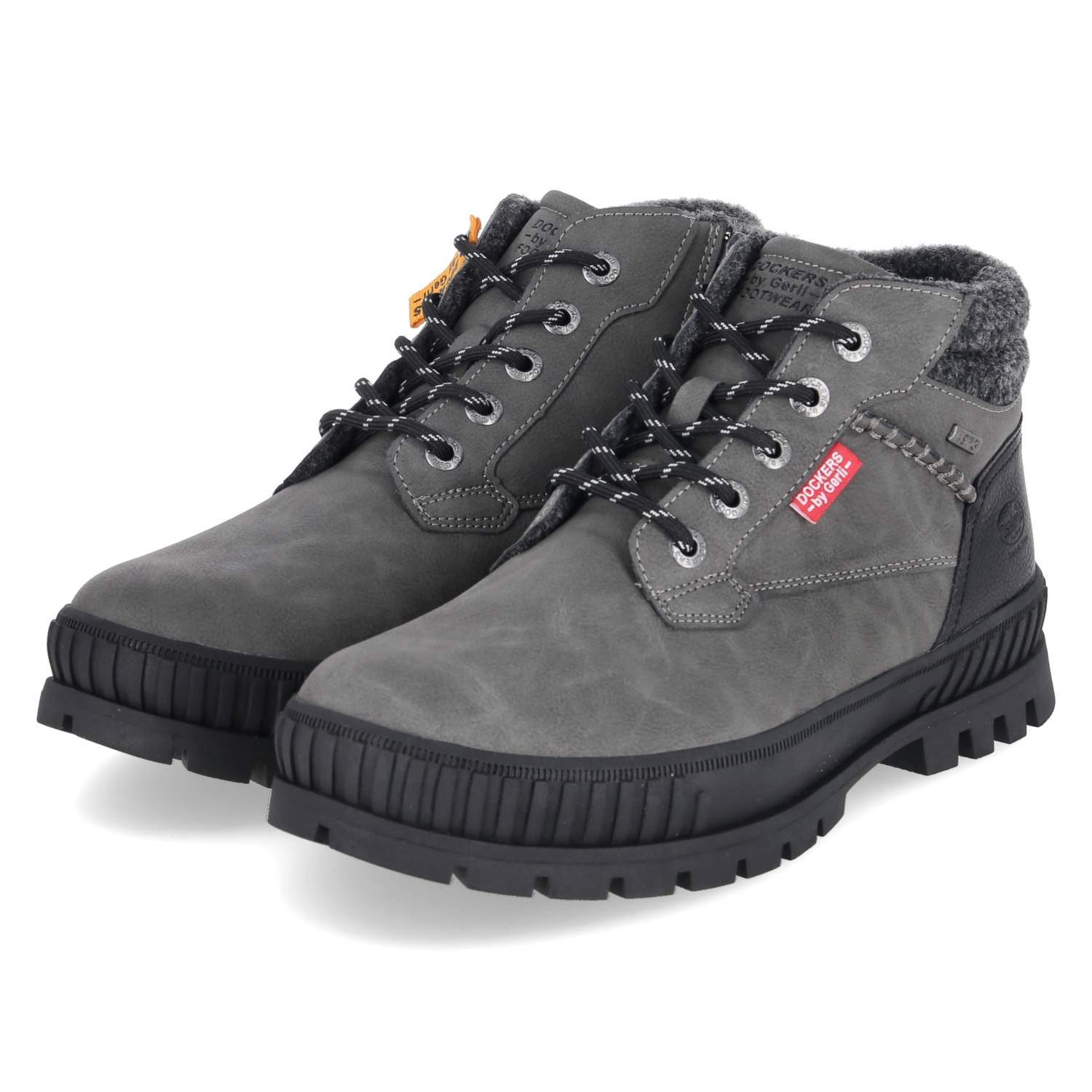 Dockers by Gerli Dockers By Gerli Boots 59DR001-600-220 Herren Textil & Synthetik grey Schnürstiefel