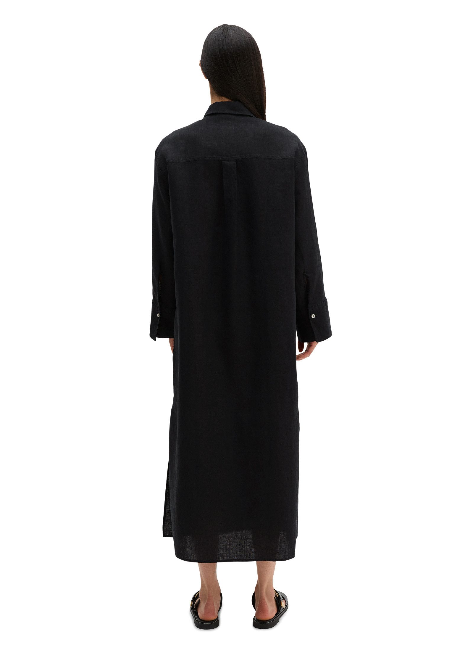 Marc O'Polo Hemdblusenkleid mit Taillenbindeband