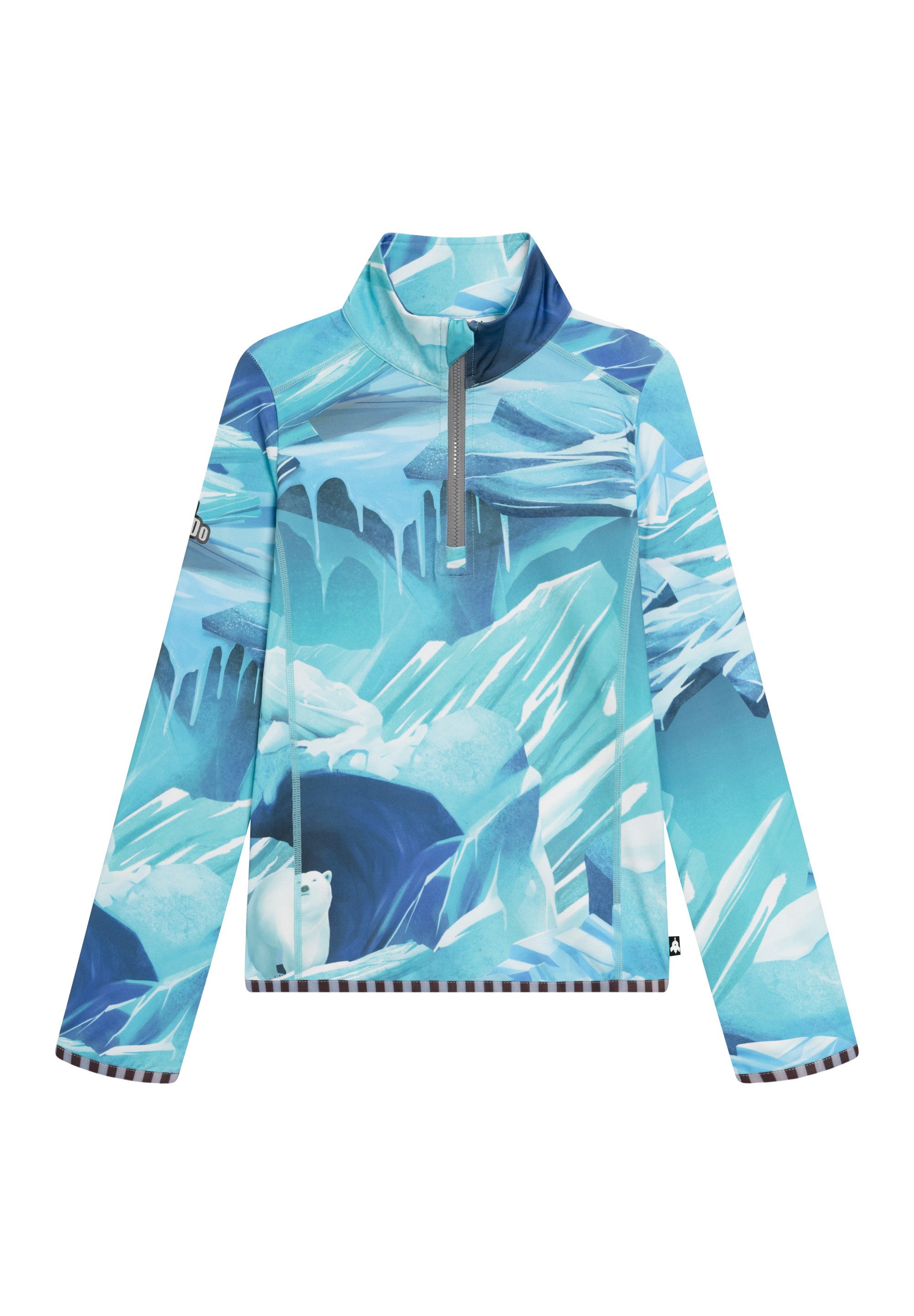 WeeDo Langarmshirt ICE Feuchtigkeitsregulierendes Funktionsshirt für Kinder