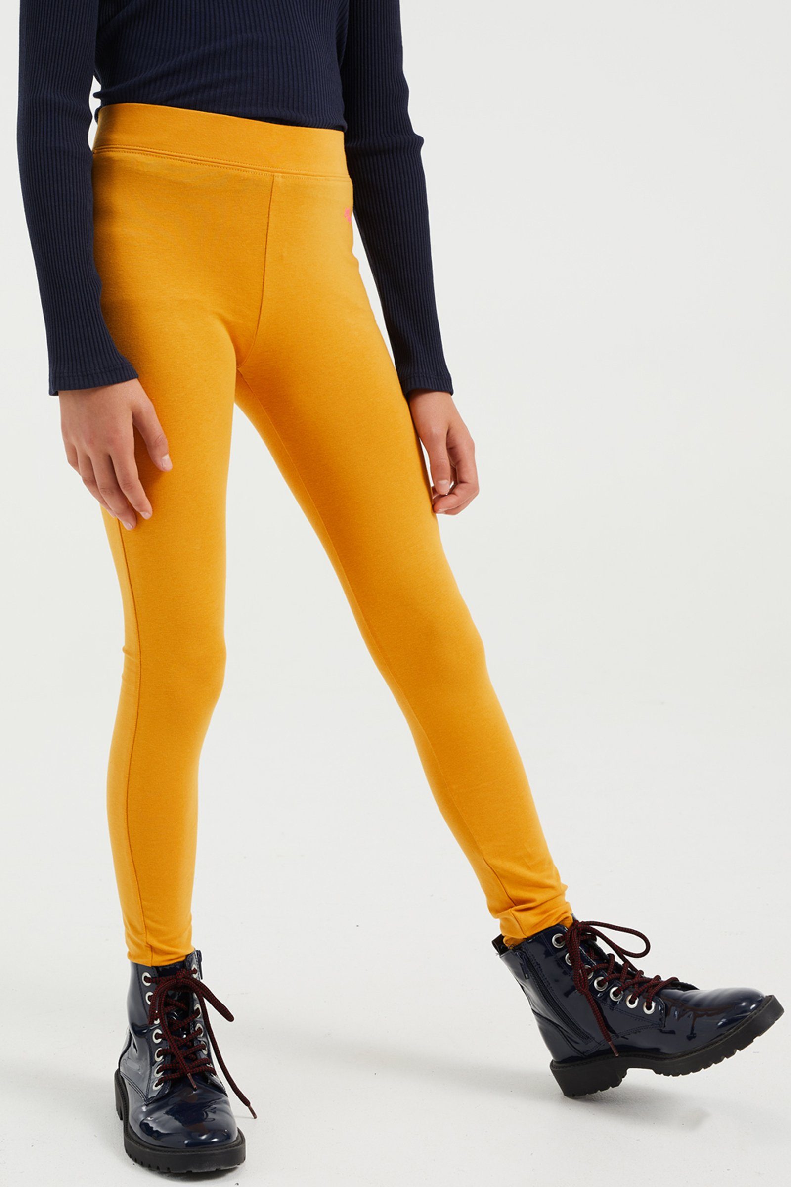 (1-tlg) Fashion Gelb Leggings WE