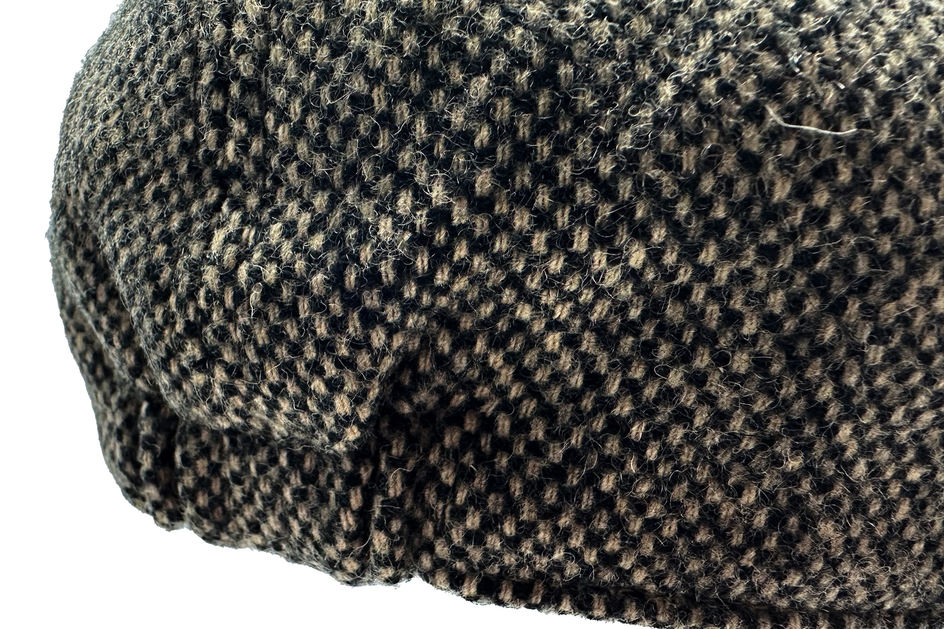 Fiebig Flat Cap 6-Panel Donegal Cap mit elastischem Verschluss