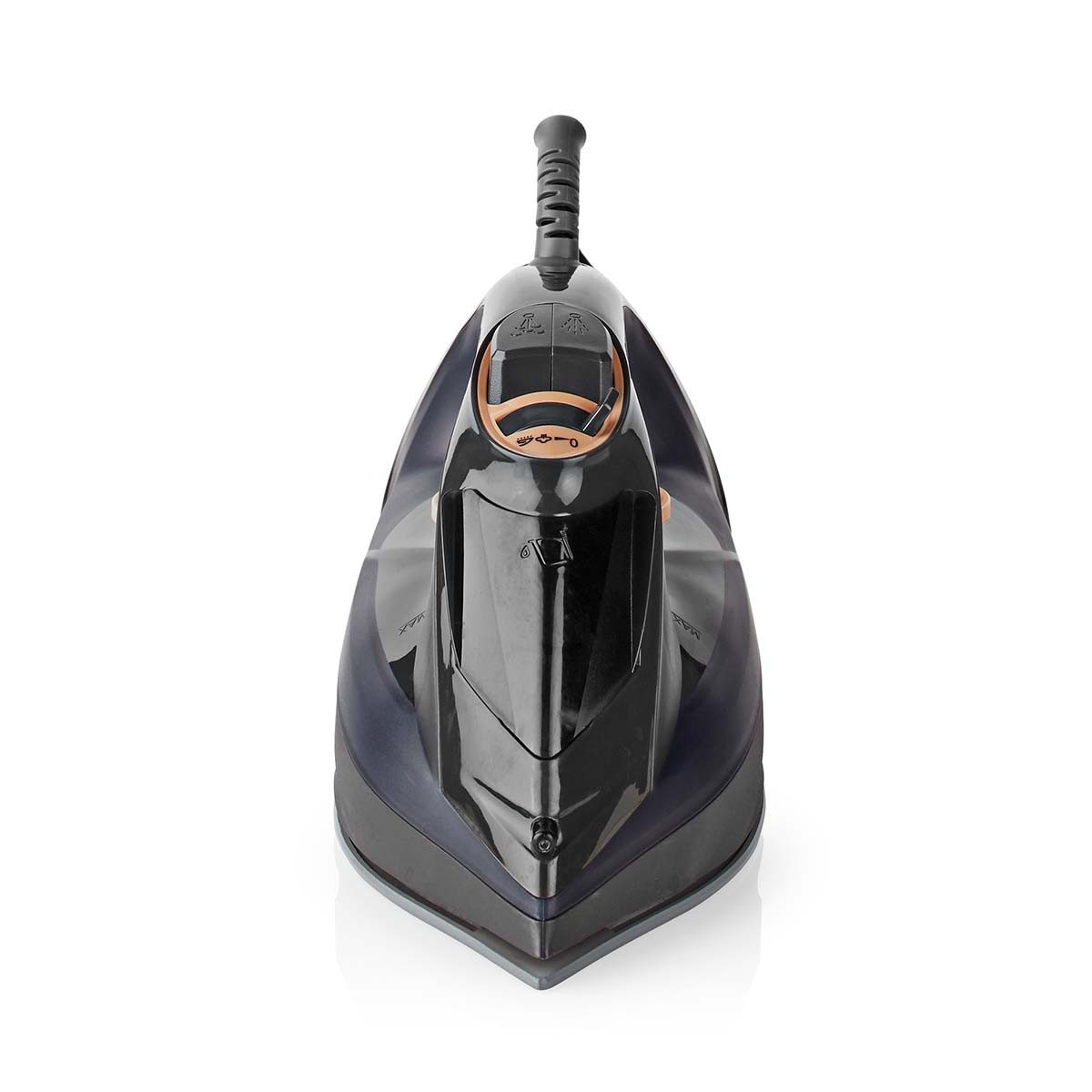 Nedis Dampfbürste IRON1000, 2200 W, Dampfdüse, Keramiksohle, vertikaldampf für müheloses Gleiten