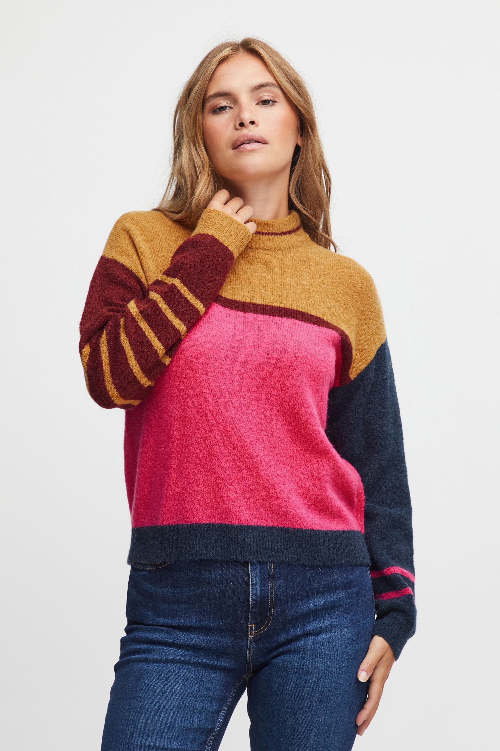 Strickpullover PZASTRID Color Block Pullover
