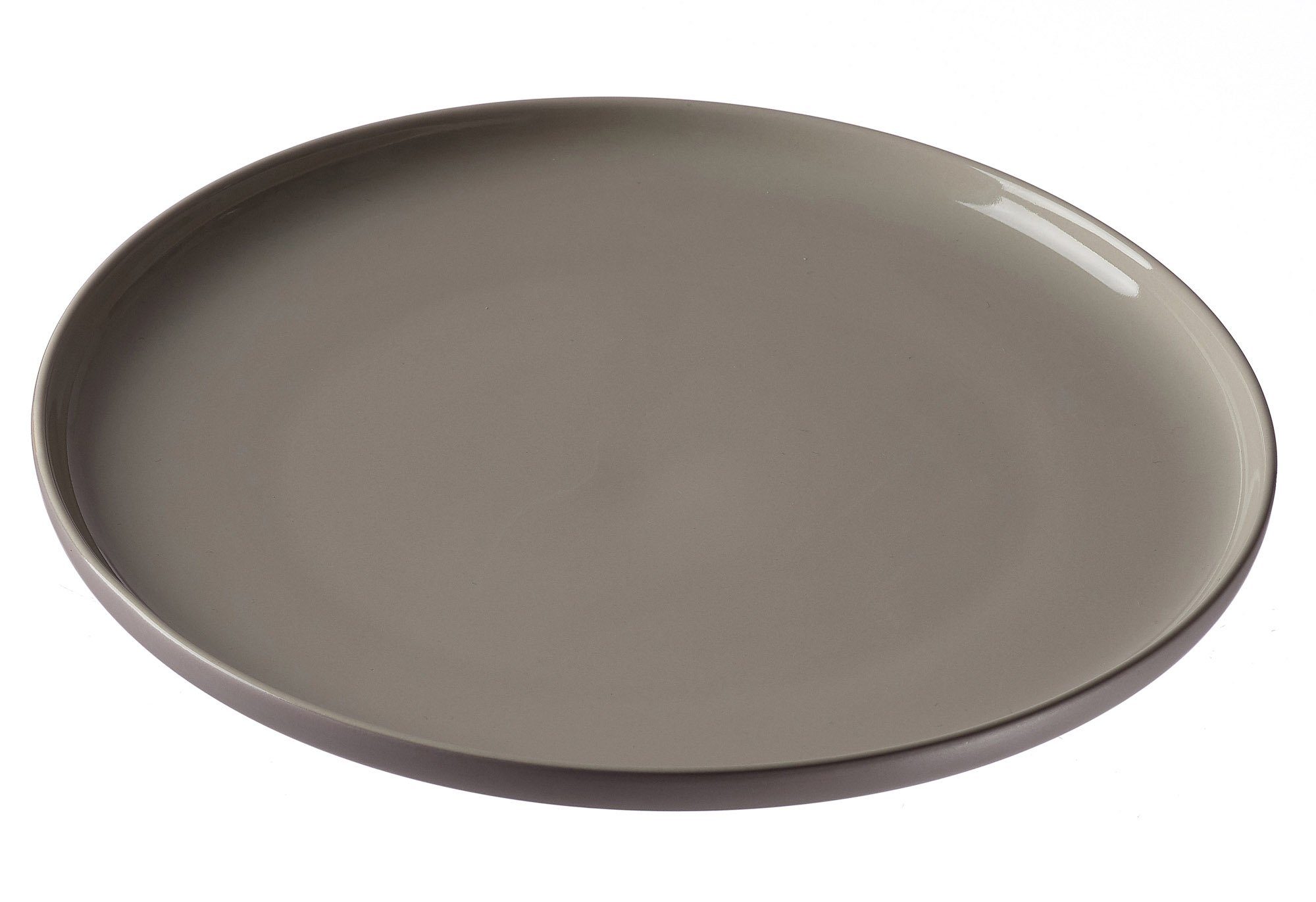 Speiseteller Ritzenhoff & Breker Teller flach Jasper Keramik Geschirr taupe