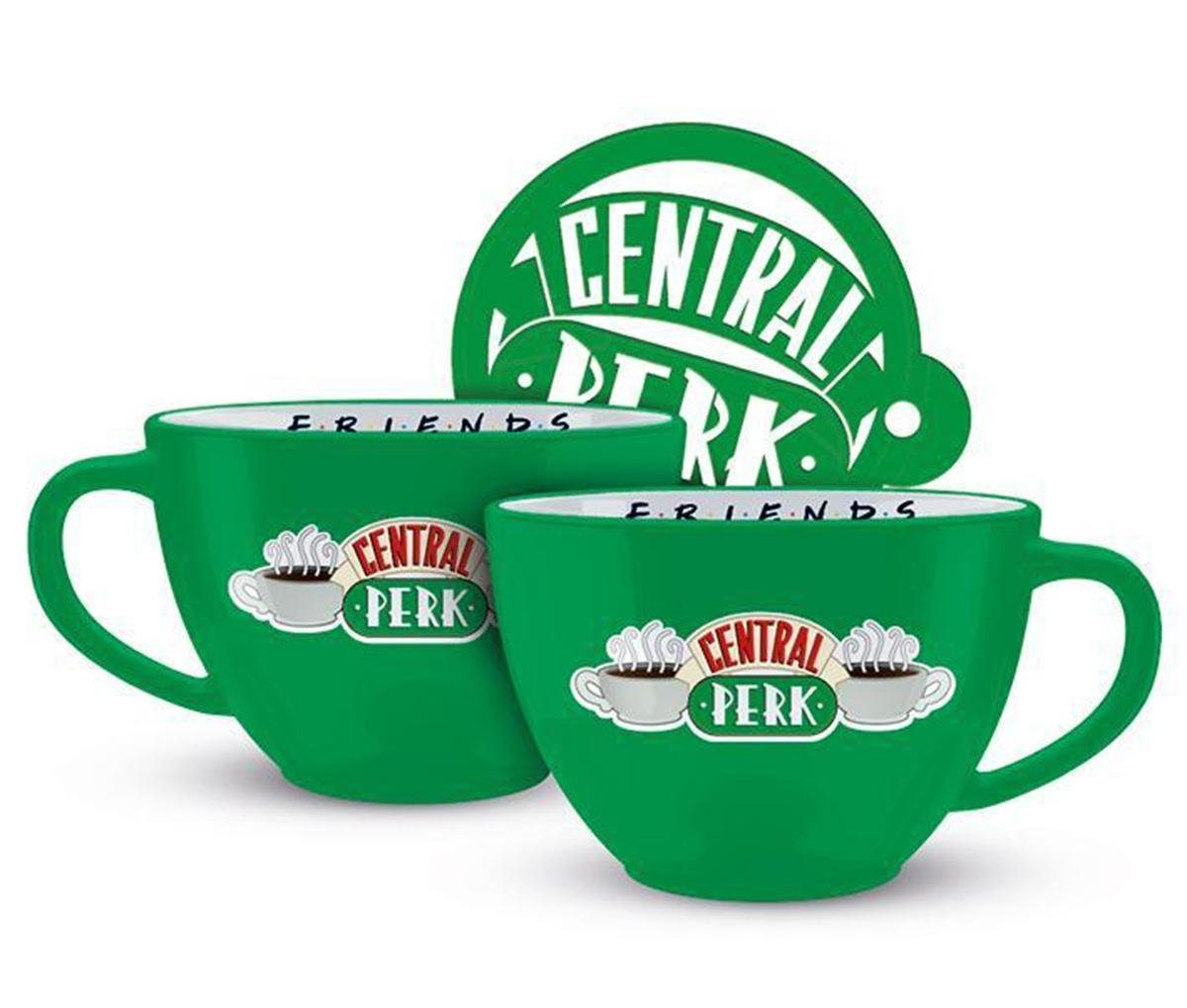 PYRAMID Tasse »Friends Cappuccino Tasse Central Perk Green«, Polypropylen  online kaufen | OTTO
