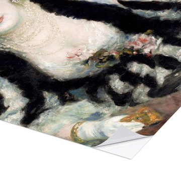 Posterlounge Wandfolie Pierre-Auguste Renoir, Loge im Theater, Malerei