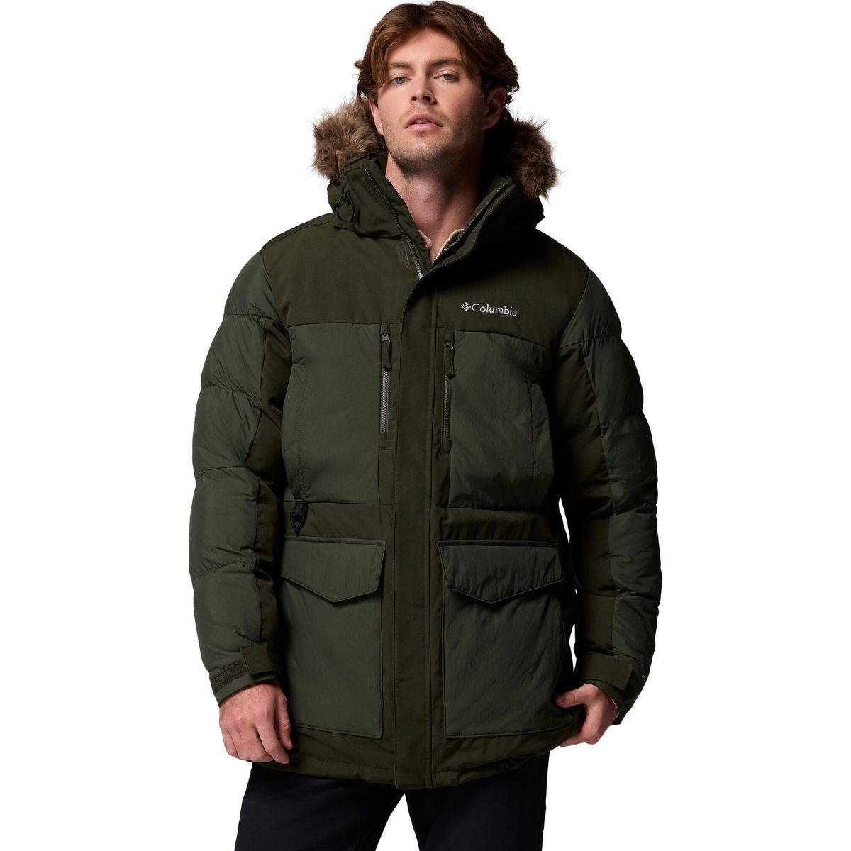 Columbia Funktionsparka Men's Marquam Peak Fusion II Hooded Parka Hochmoderne Isolierung und wasserabweisender Schutz treffen auf