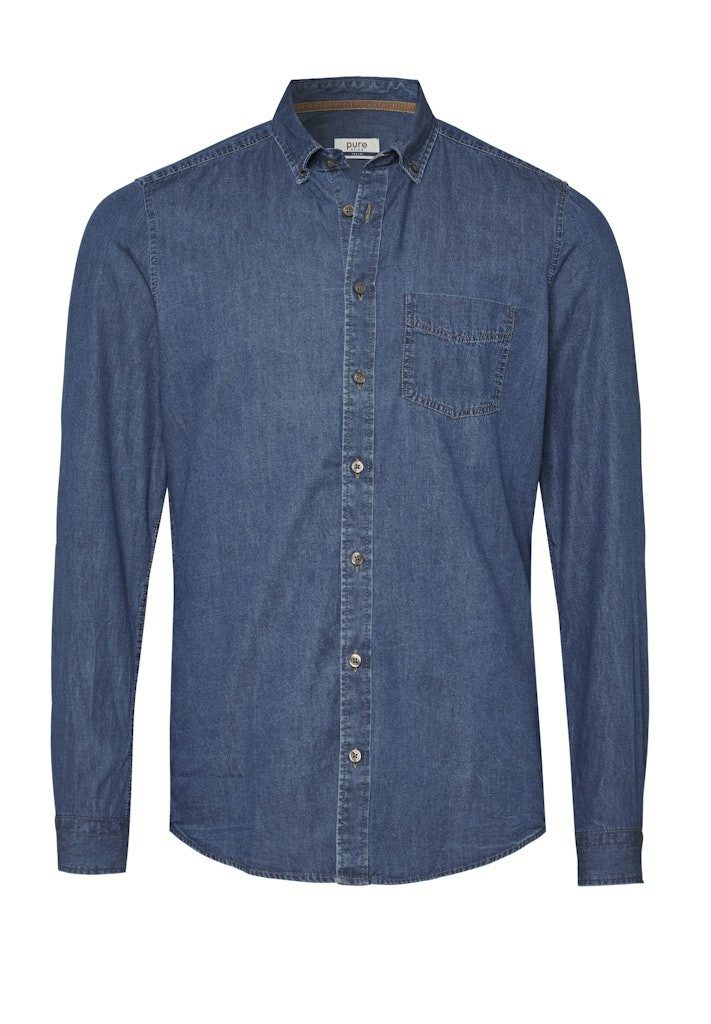 Hatico Kurzarmshirt Langarm FreizeitHemd für Herren (1-tlg., keine Angabe)