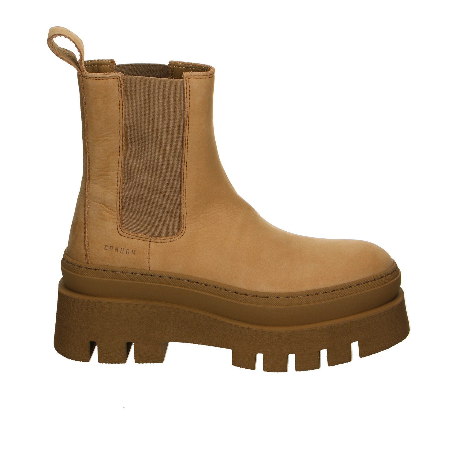 Copenhagen Studios Copenhagen Nubuk Stiefeletten beige Stiefelette
