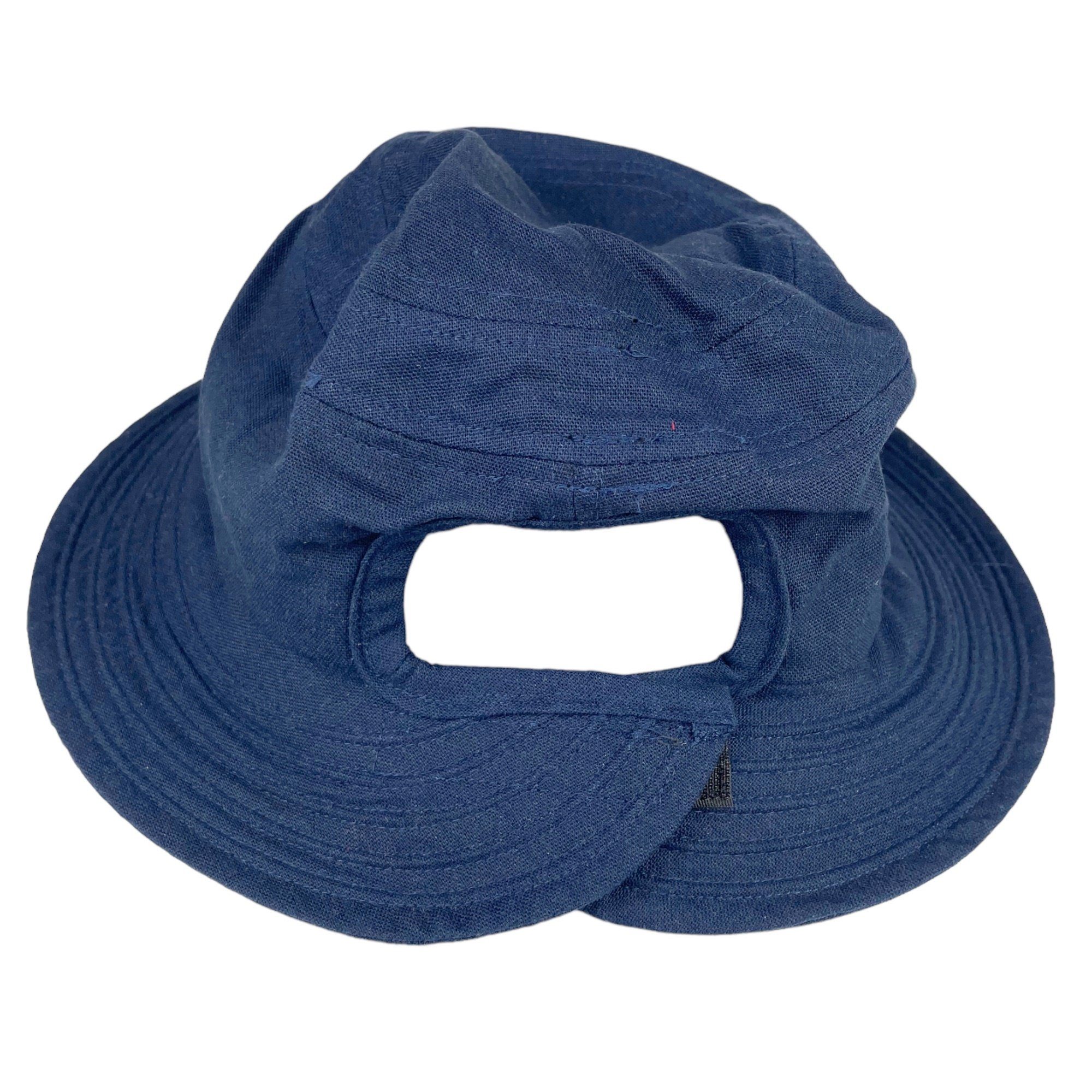 Taschen4life Sonnenhut Modischer Sommer Hut Hat, unisex, marineblau Bucket Leinen Fischerhut Größenverstellbar