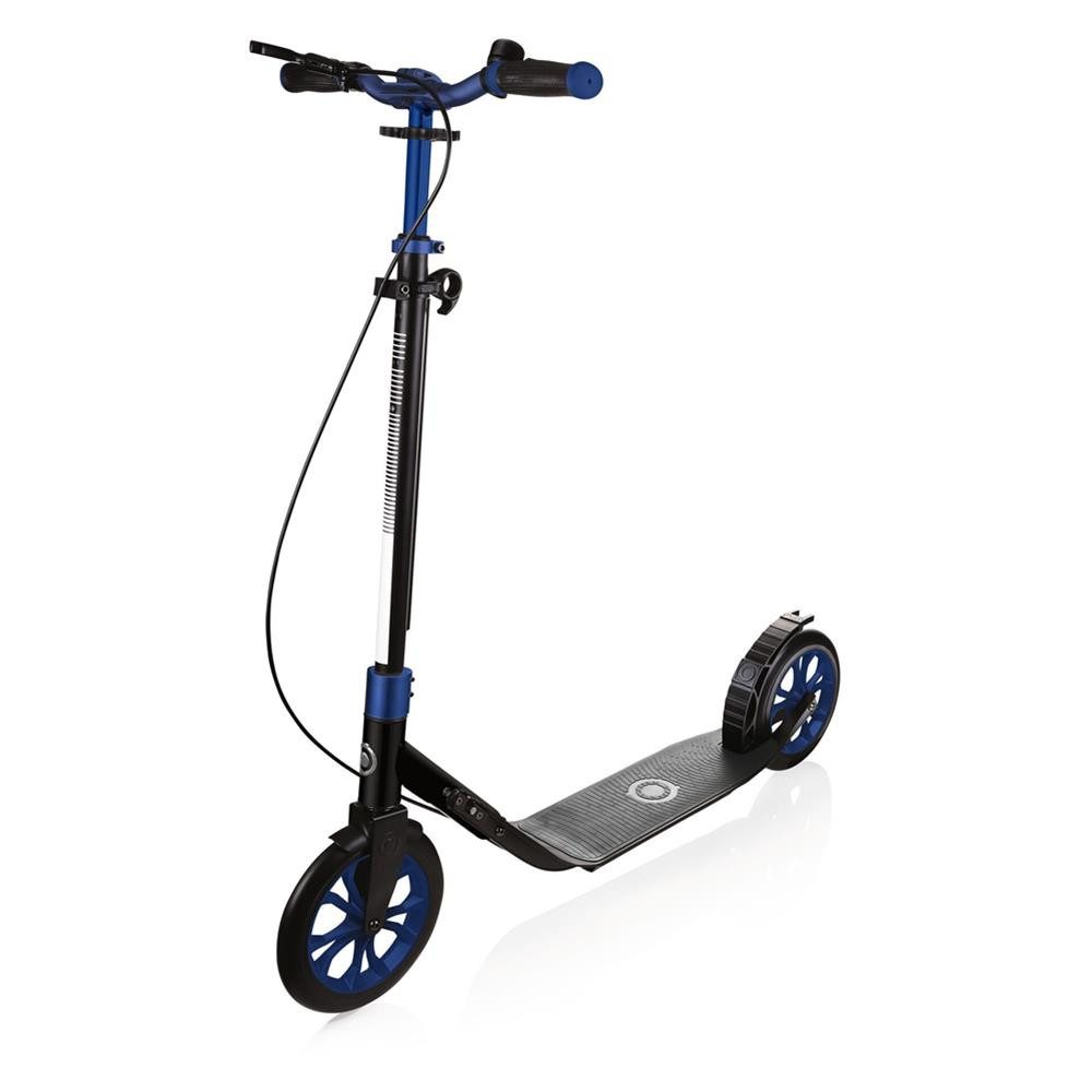 Globber Scooter ONE NL 230 ULTIMATE Scooter 230 mm, klappbar, ab 14 Jahren, Handbremse, 1-Sekunden-Faltung, langes Deck