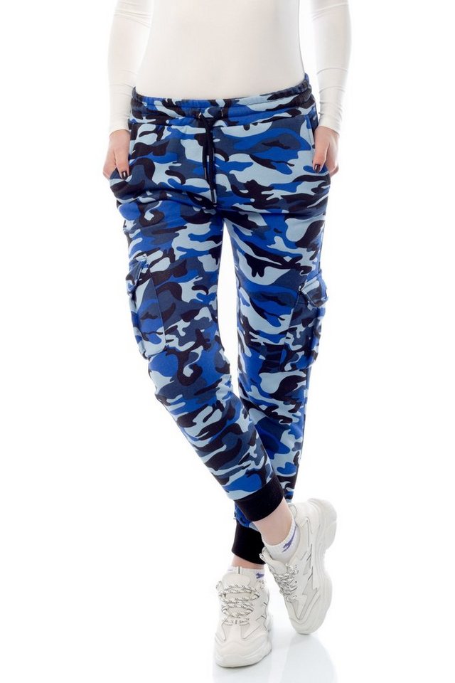 Cargohose camouflage blau Clearance