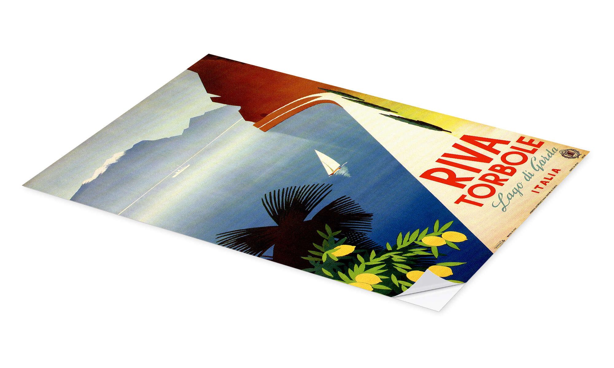 Posterlounge Wandbild Italien - Riva Torbole günstig online kaufen