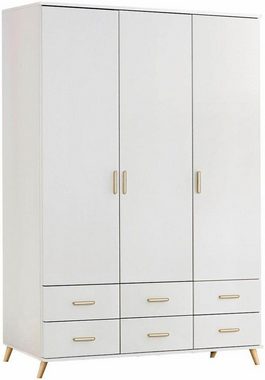 rauch Babyzimmer-Komplettset Potsdam, (Set, 3-St), Bett + Wickelkommode + 3 trg. Schrank